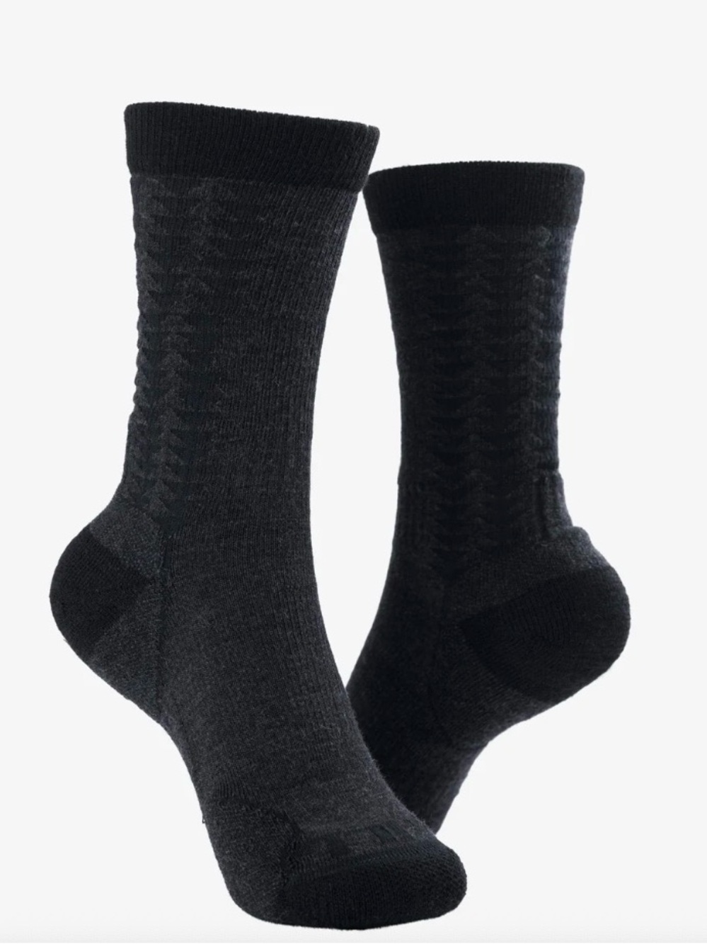SO ILL Mano Pattern Socks - Black Wolf Size Large NWT